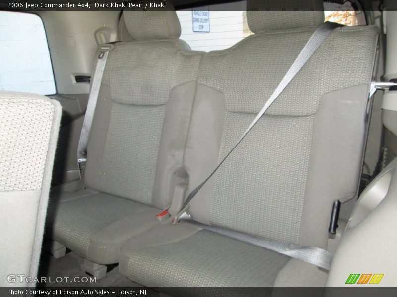 Dark Khaki Pearl / Khaki 2006 Jeep Commander 4x4
