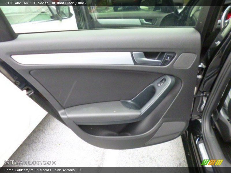 Brilliant Black / Black 2010 Audi A4 2.0T Sedan