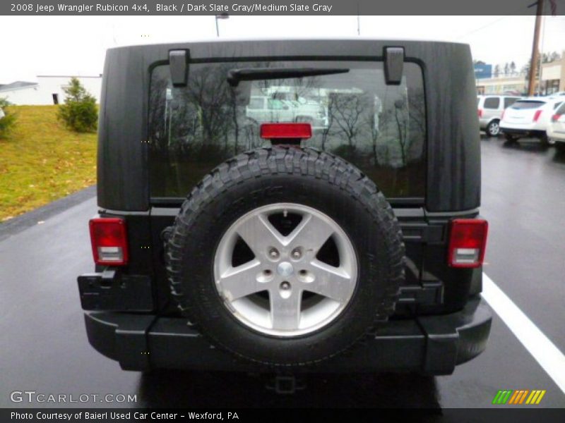 Black / Dark Slate Gray/Medium Slate Gray 2008 Jeep Wrangler Rubicon 4x4