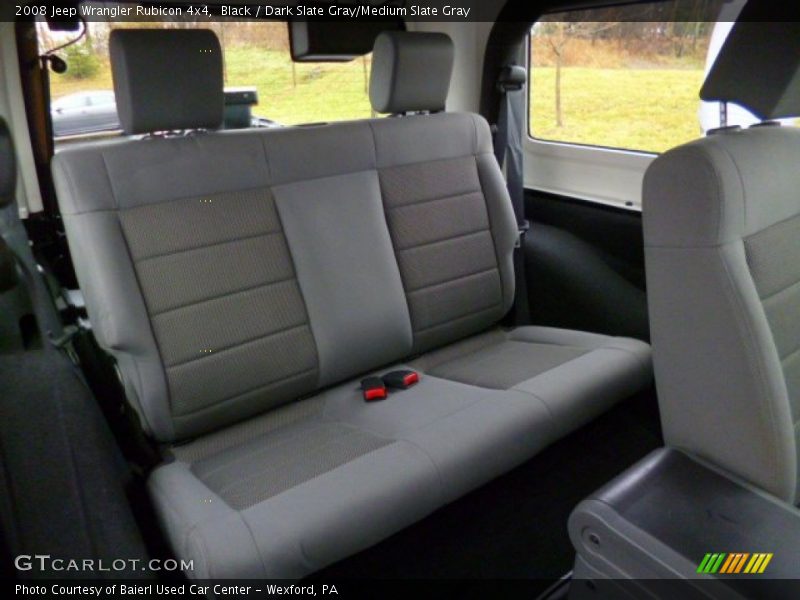 Black / Dark Slate Gray/Medium Slate Gray 2008 Jeep Wrangler Rubicon 4x4