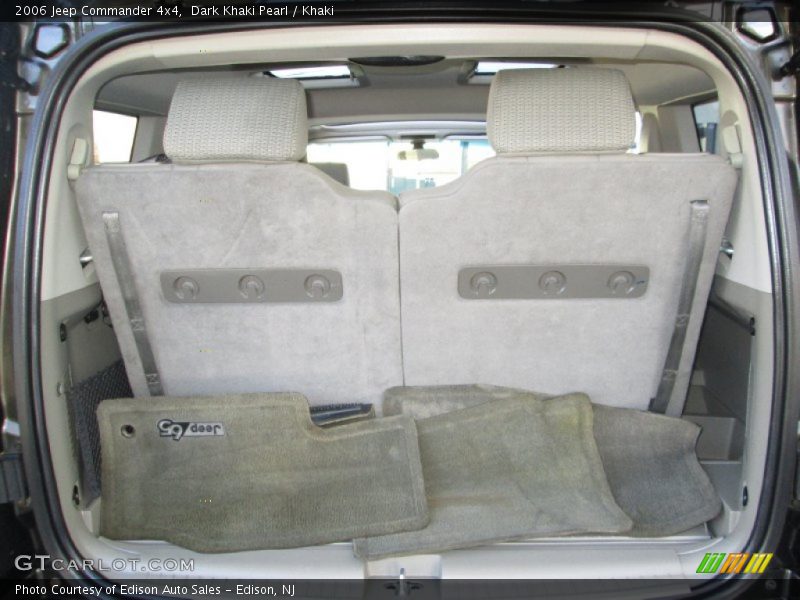Dark Khaki Pearl / Khaki 2006 Jeep Commander 4x4