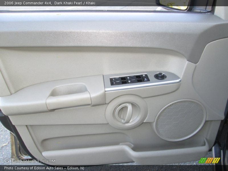 Dark Khaki Pearl / Khaki 2006 Jeep Commander 4x4
