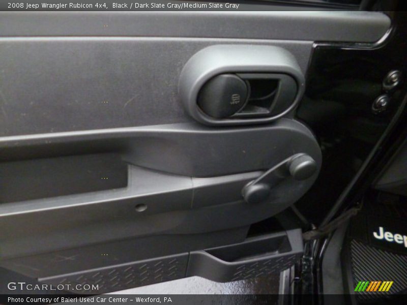 Black / Dark Slate Gray/Medium Slate Gray 2008 Jeep Wrangler Rubicon 4x4