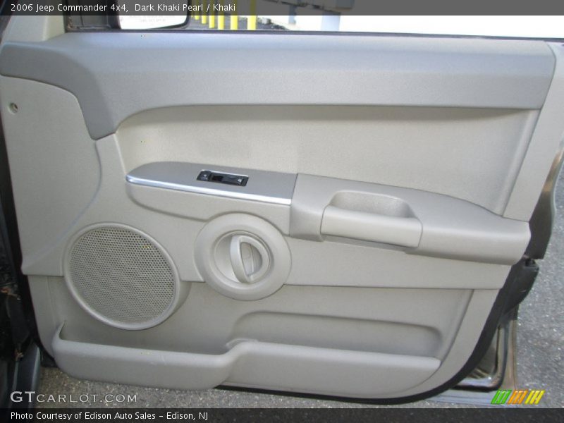 Dark Khaki Pearl / Khaki 2006 Jeep Commander 4x4