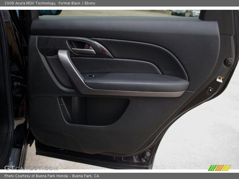 Formal Black / Ebony 2008 Acura MDX Technology