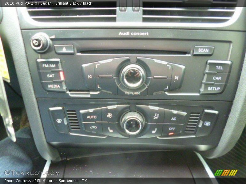 Brilliant Black / Black 2010 Audi A4 2.0T Sedan