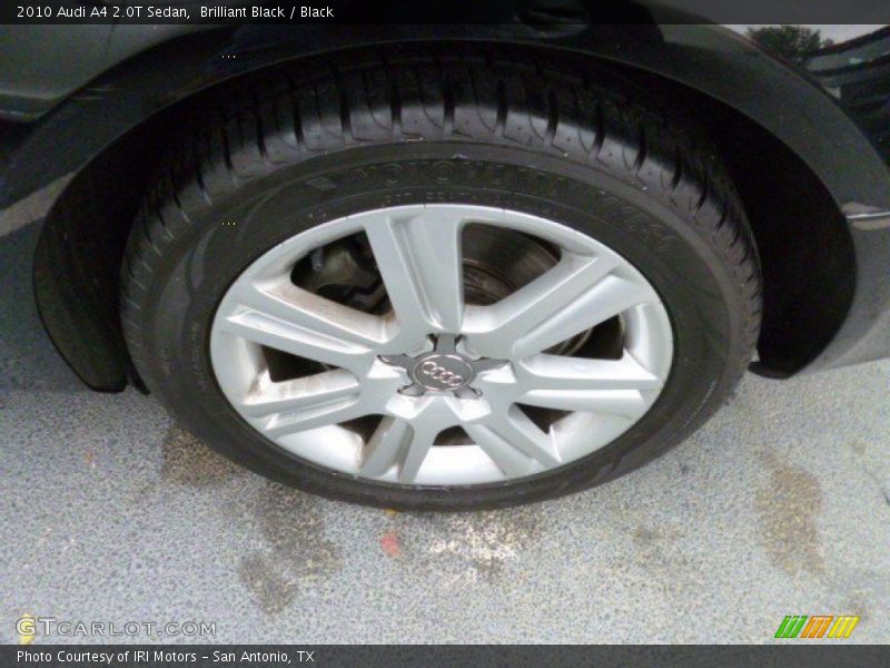 Brilliant Black / Black 2010 Audi A4 2.0T Sedan