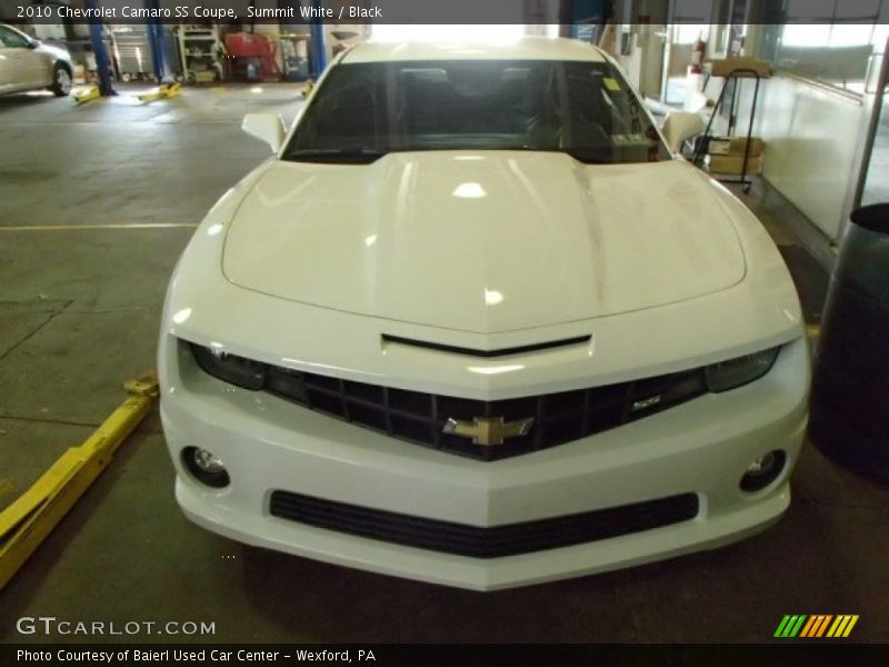 Summit White / Black 2010 Chevrolet Camaro SS Coupe