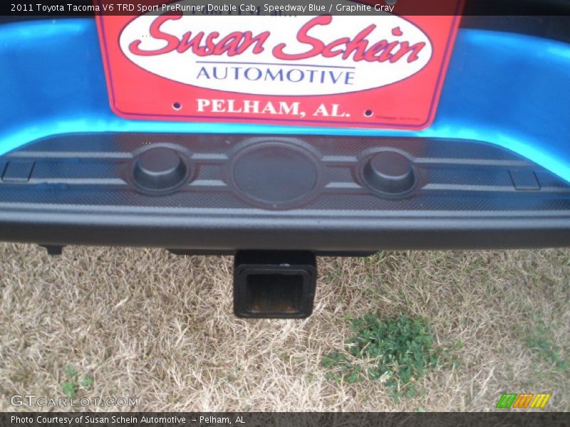 Speedway Blue / Graphite Gray 2011 Toyota Tacoma V6 TRD Sport PreRunner Double Cab