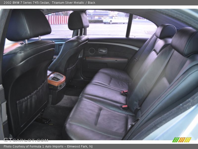 Titanium Silver Metallic / Black 2002 BMW 7 Series 745i Sedan