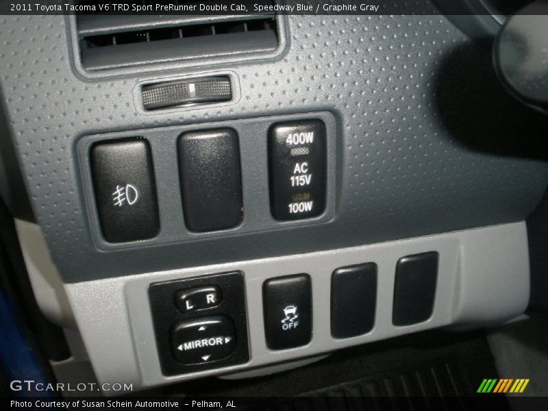 Speedway Blue / Graphite Gray 2011 Toyota Tacoma V6 TRD Sport PreRunner Double Cab