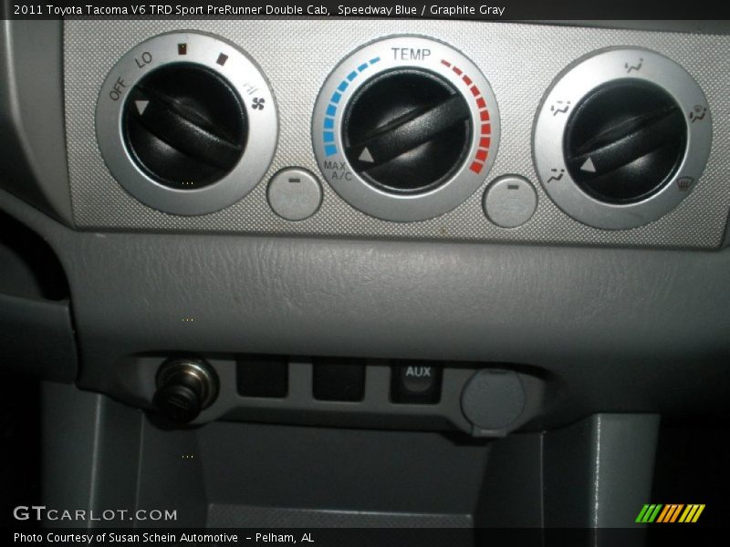 Speedway Blue / Graphite Gray 2011 Toyota Tacoma V6 TRD Sport PreRunner Double Cab