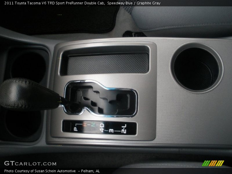 Speedway Blue / Graphite Gray 2011 Toyota Tacoma V6 TRD Sport PreRunner Double Cab