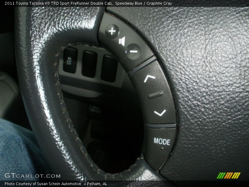 Speedway Blue / Graphite Gray 2011 Toyota Tacoma V6 TRD Sport PreRunner Double Cab