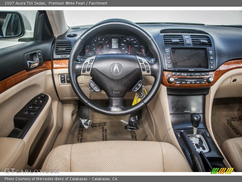 Dashboard of 2007 TSX Sedan