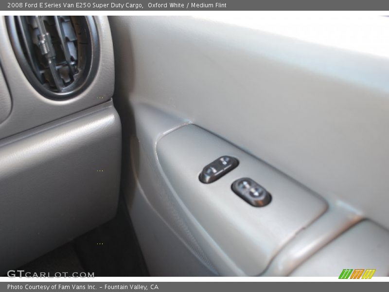 Oxford White / Medium Flint 2008 Ford E Series Van E250 Super Duty Cargo