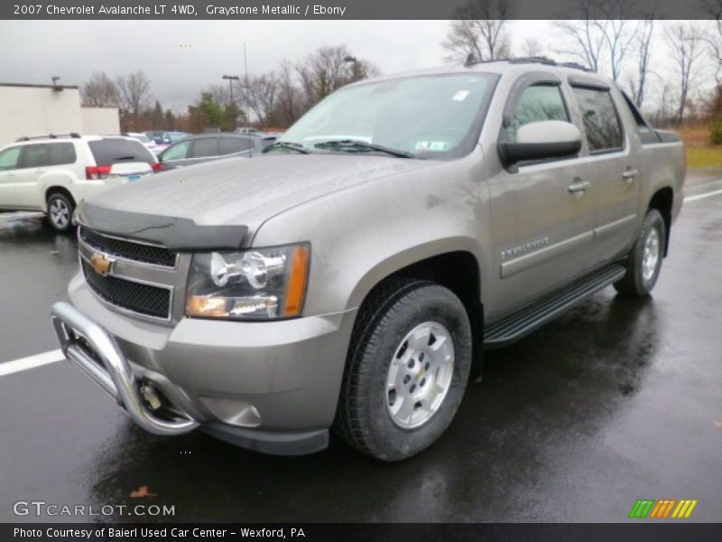 Graystone Metallic / Ebony 2007 Chevrolet Avalanche LT 4WD