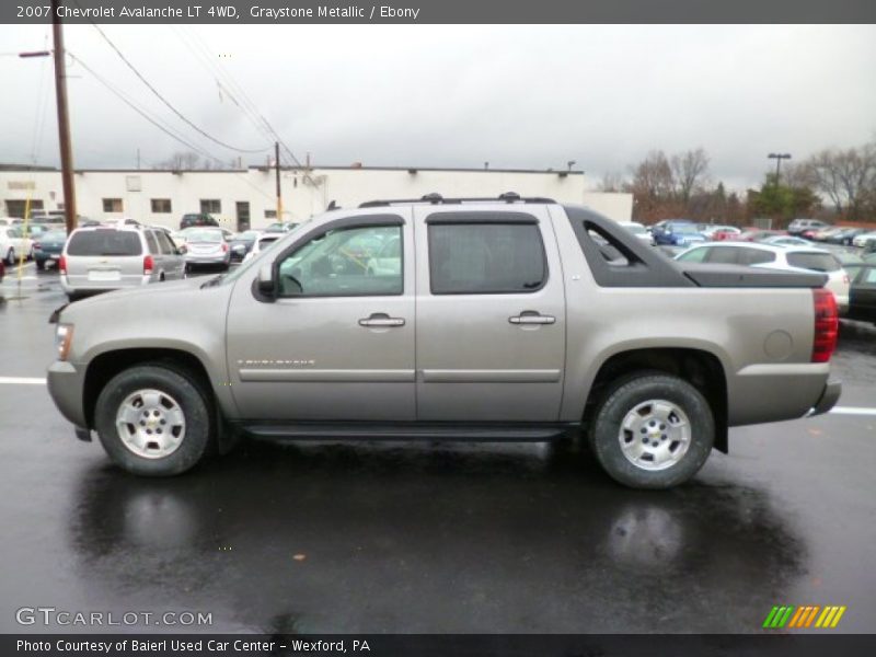 Graystone Metallic / Ebony 2007 Chevrolet Avalanche LT 4WD