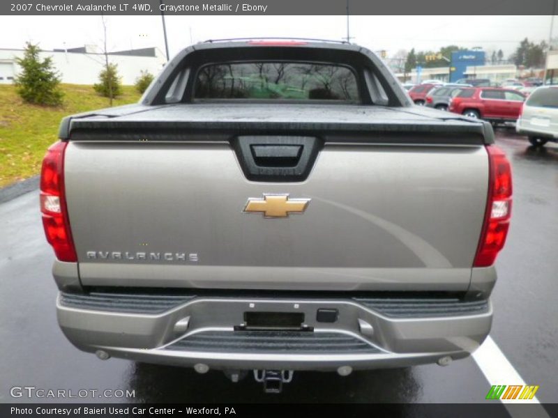 Graystone Metallic / Ebony 2007 Chevrolet Avalanche LT 4WD