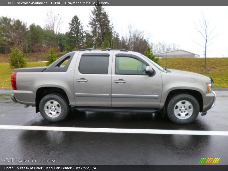 Graystone Metallic / Ebony 2007 Chevrolet Avalanche LT 4WD