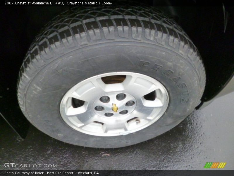 Graystone Metallic / Ebony 2007 Chevrolet Avalanche LT 4WD