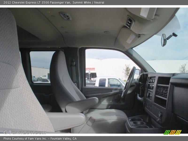 Summit White / Neutral 2012 Chevrolet Express LT 3500 Passenger Van