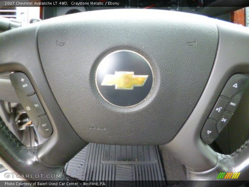 Graystone Metallic / Ebony 2007 Chevrolet Avalanche LT 4WD