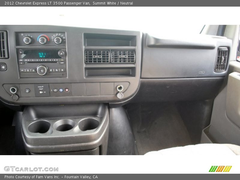Summit White / Neutral 2012 Chevrolet Express LT 3500 Passenger Van