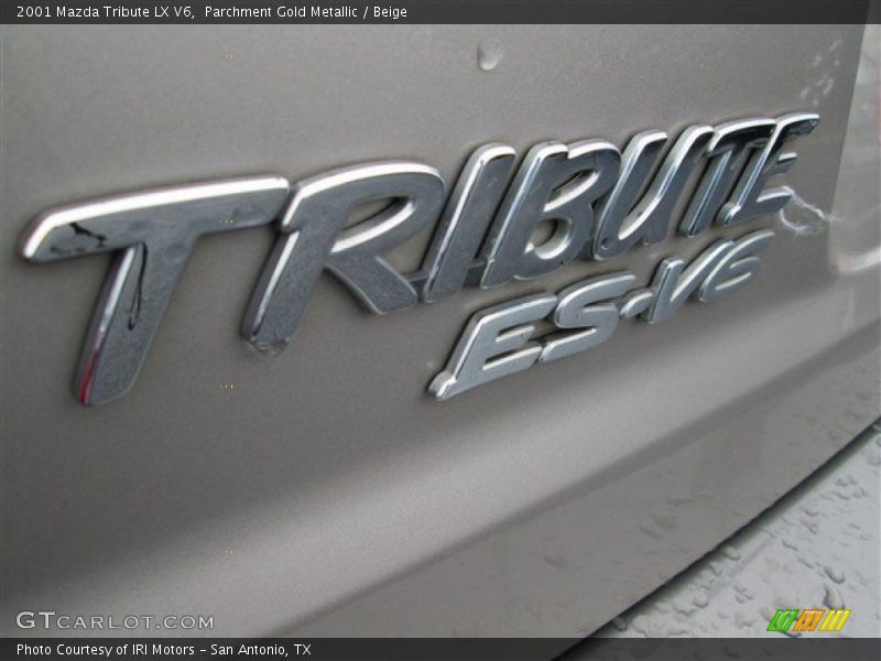 Parchment Gold Metallic / Beige 2001 Mazda Tribute LX V6