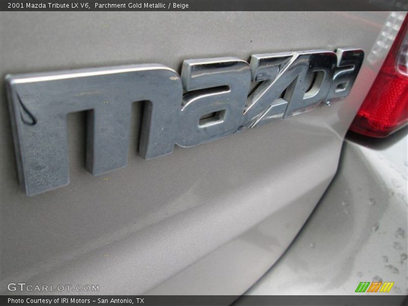 Parchment Gold Metallic / Beige 2001 Mazda Tribute LX V6