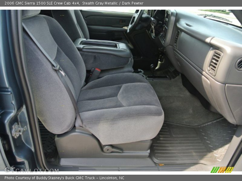 Stealth Gray Metallic / Dark Pewter 2006 GMC Sierra 1500 SLE Crew Cab 4x4