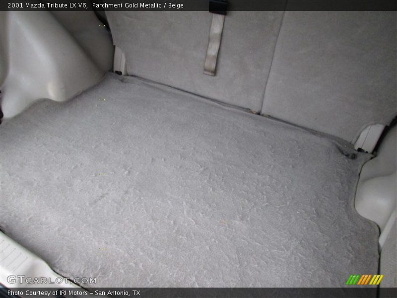 Parchment Gold Metallic / Beige 2001 Mazda Tribute LX V6