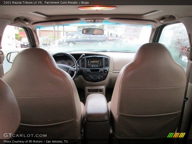 Parchment Gold Metallic / Beige 2001 Mazda Tribute LX V6