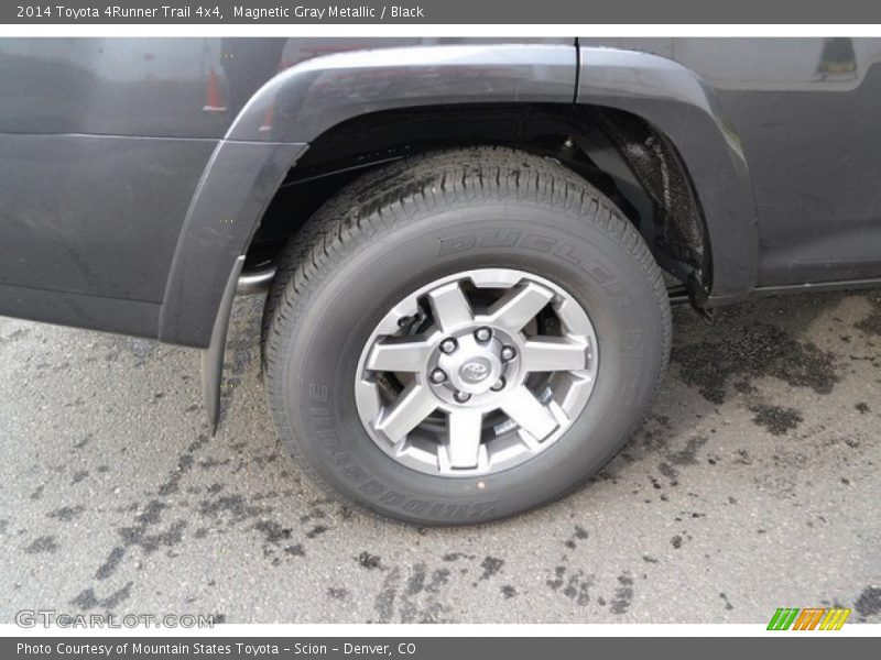 Magnetic Gray Metallic / Black 2014 Toyota 4Runner Trail 4x4