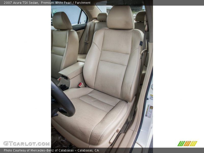 Front Seat of 2007 TSX Sedan