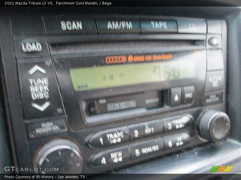 Parchment Gold Metallic / Beige 2001 Mazda Tribute LX V6