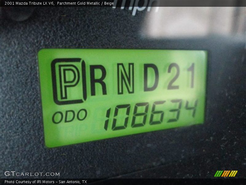 Parchment Gold Metallic / Beige 2001 Mazda Tribute LX V6