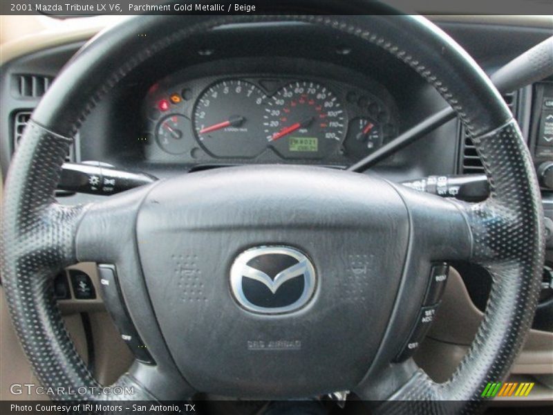 Parchment Gold Metallic / Beige 2001 Mazda Tribute LX V6