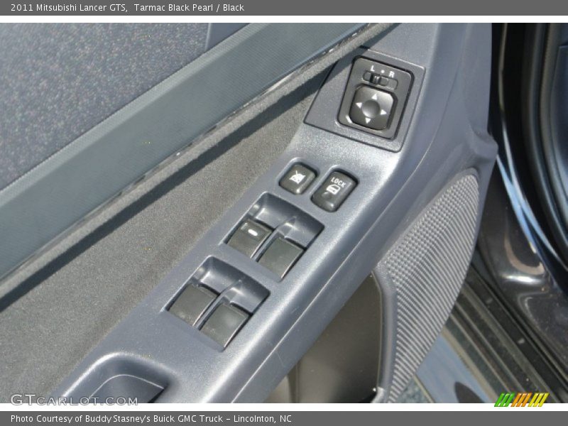 Tarmac Black Pearl / Black 2011 Mitsubishi Lancer GTS