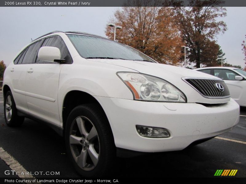 Crystal White Pearl / Ivory 2006 Lexus RX 330
