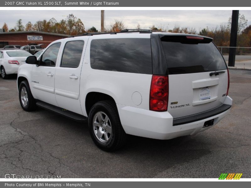 Summit White / Light Titanium 2007 GMC Yukon XL 1500 SLT