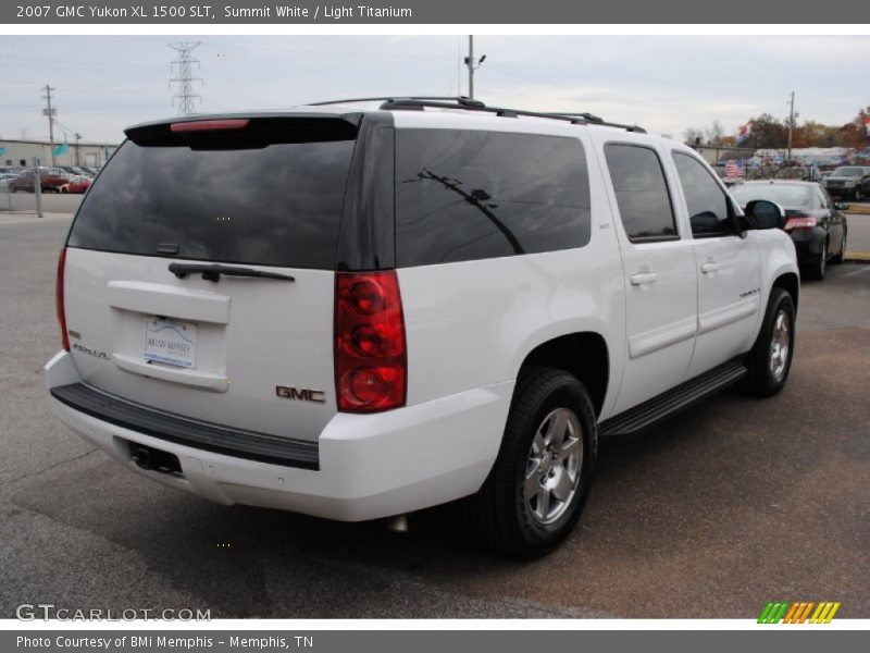 Summit White / Light Titanium 2007 GMC Yukon XL 1500 SLT
