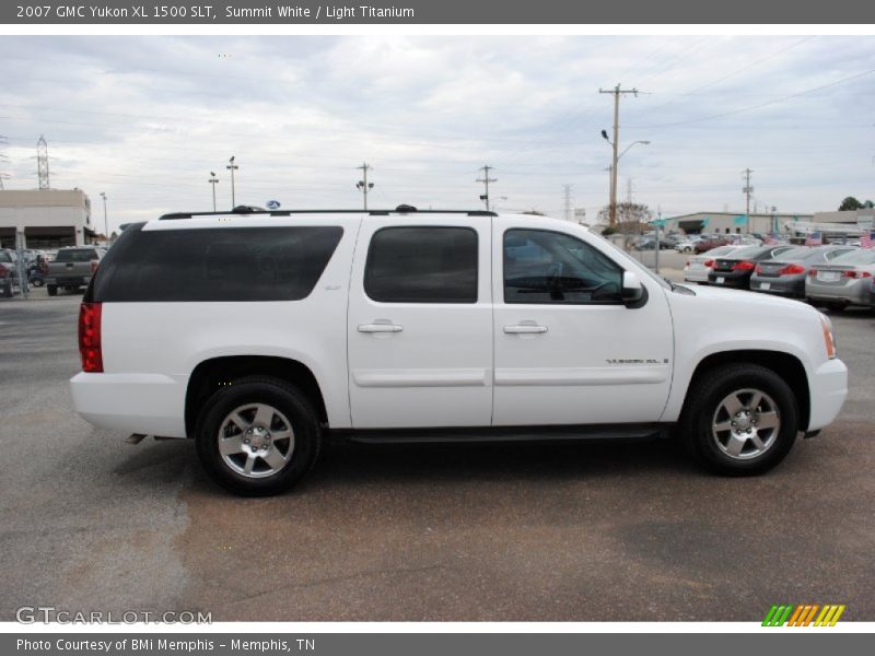 Summit White / Light Titanium 2007 GMC Yukon XL 1500 SLT