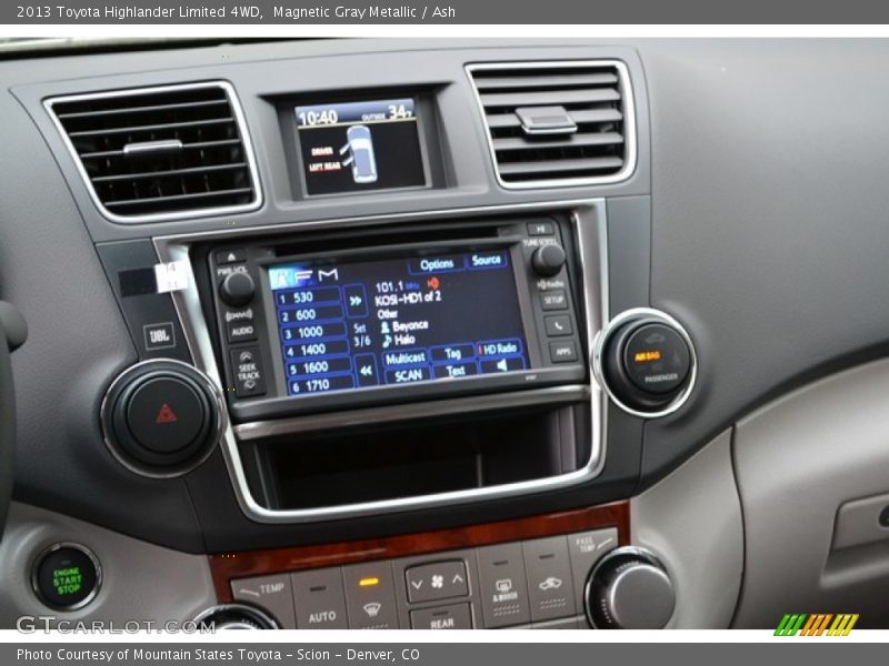 Magnetic Gray Metallic / Ash 2013 Toyota Highlander Limited 4WD