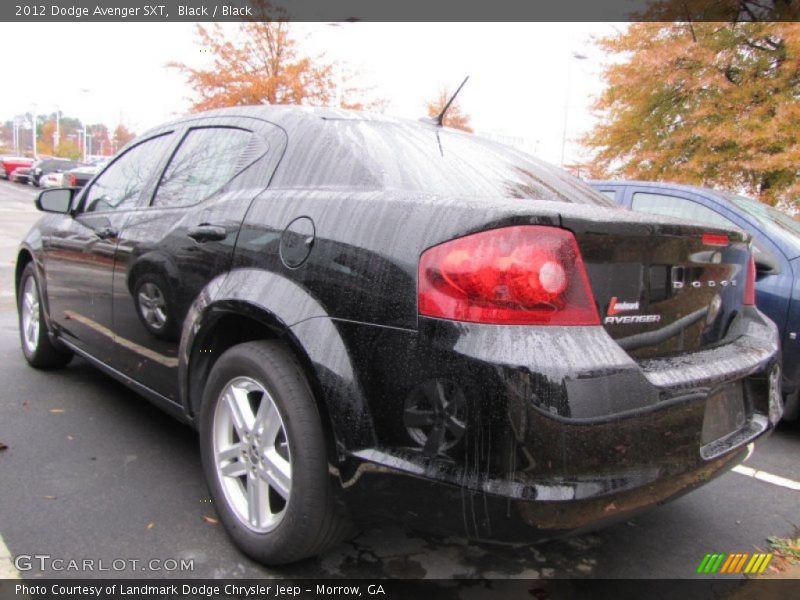 Black / Black 2012 Dodge Avenger SXT