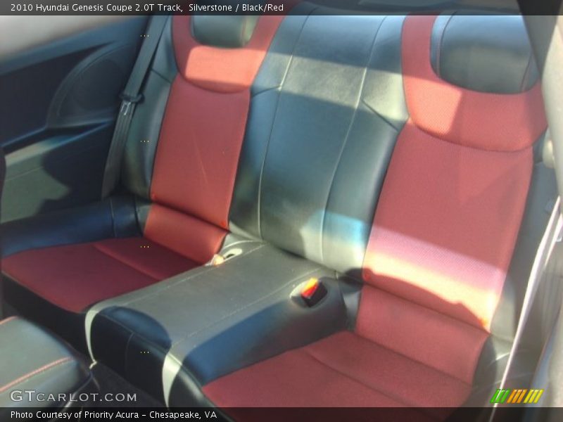 Silverstone / Black/Red 2010 Hyundai Genesis Coupe 2.0T Track