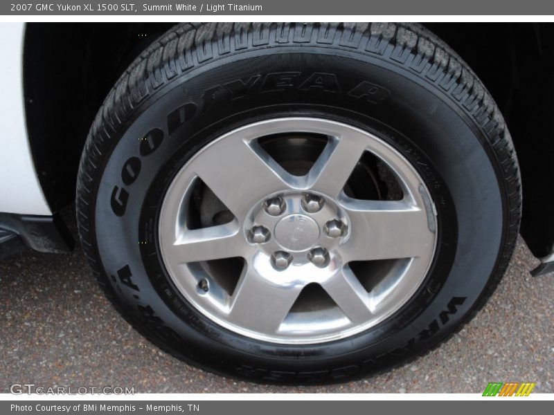 Summit White / Light Titanium 2007 GMC Yukon XL 1500 SLT