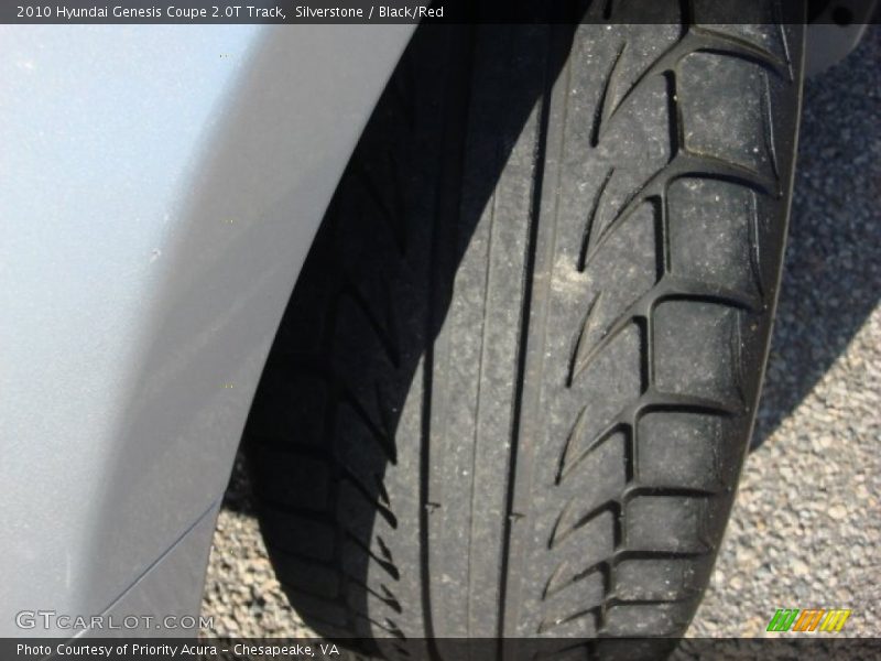 Silverstone / Black/Red 2010 Hyundai Genesis Coupe 2.0T Track