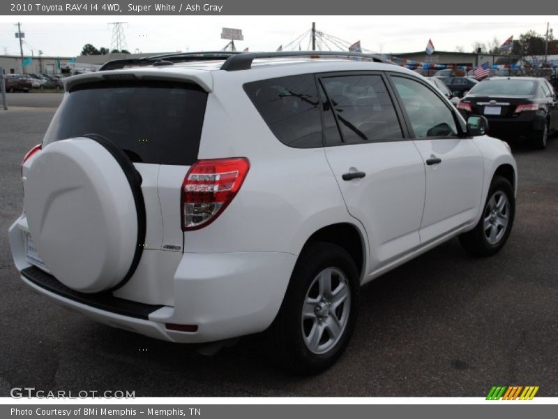 Super White / Ash Gray 2010 Toyota RAV4 I4 4WD