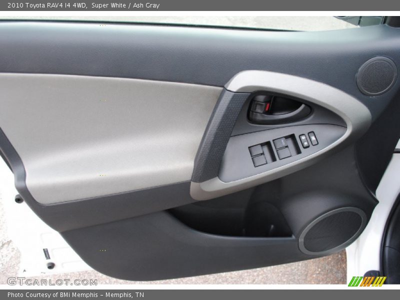 Super White / Ash Gray 2010 Toyota RAV4 I4 4WD